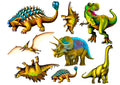 Wydruk cukrowy Dinozaur