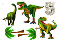Wydruk cukrowy Dinozaur