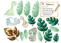 Wydruk cukrowy Dinozaur