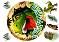 Wydruk cukrowy Dinozaur